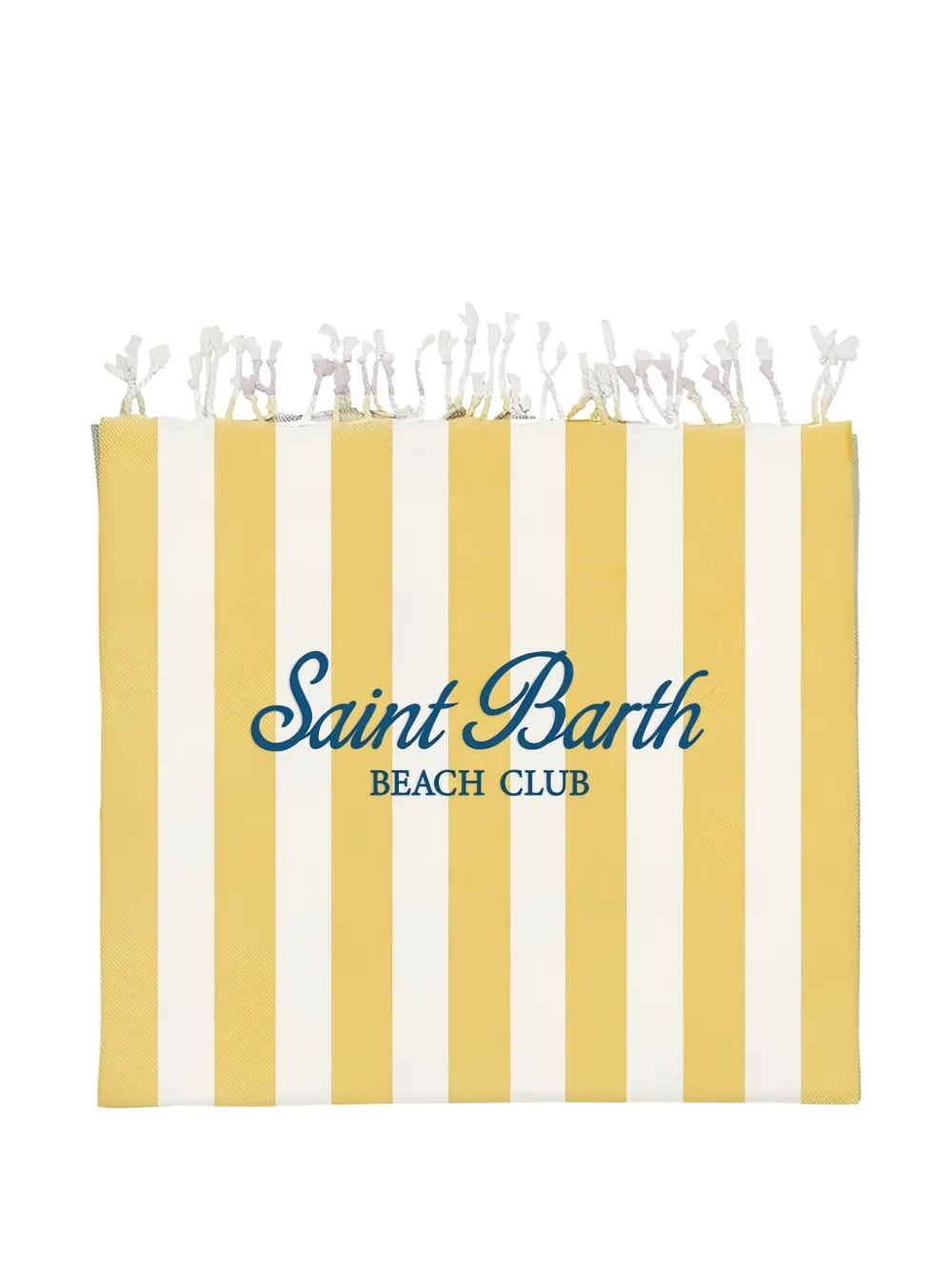 Mc2 Saint Barth Striped Beach Towel In Multi