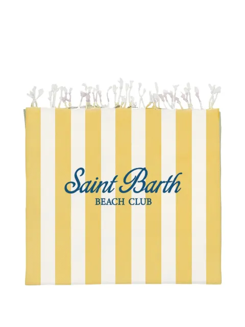 MC2 Saint Barth Kids striped beach towel