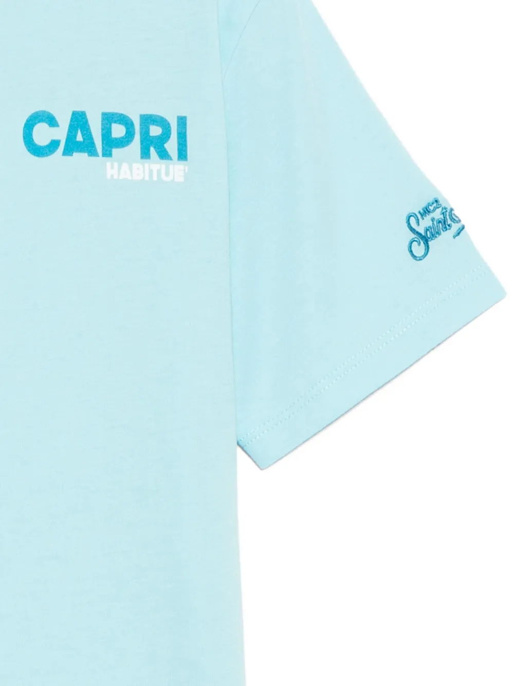 Mc2 Saint Barth Capri T-shirt In Blue