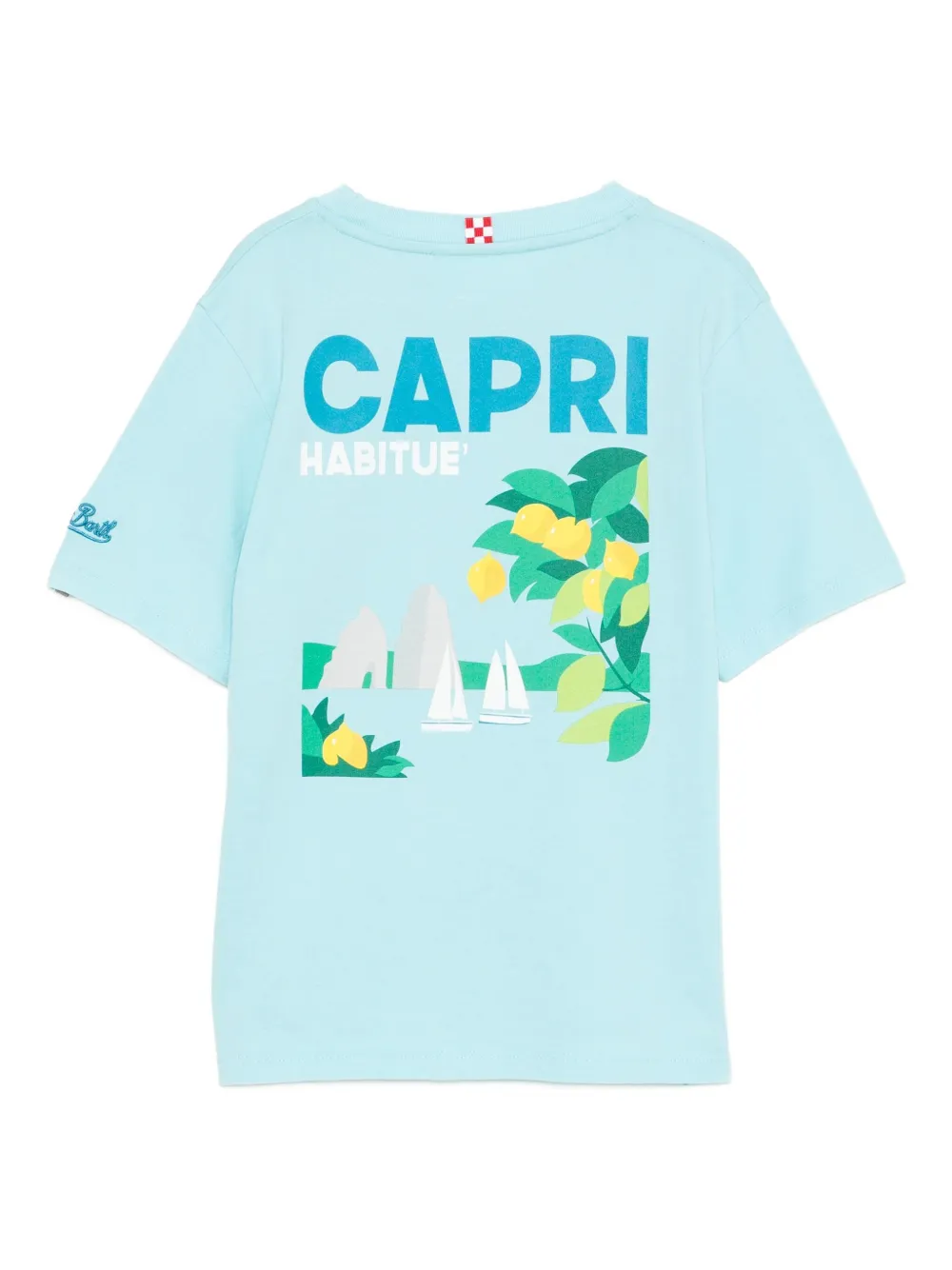 Mc2 Saint Barth Capri T-shirt In Blue