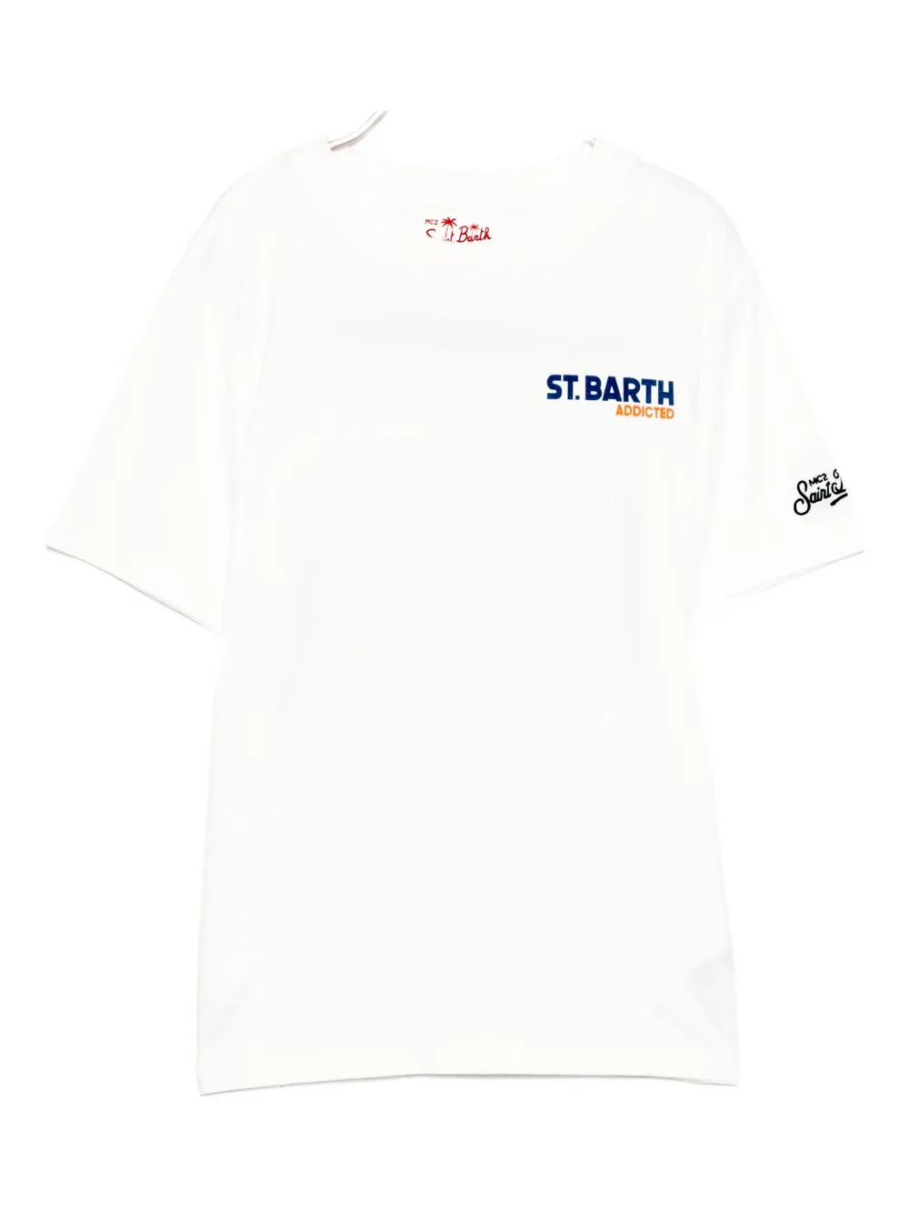 Mc2 Saint Barth Kids' St. Barth T-shirt In White