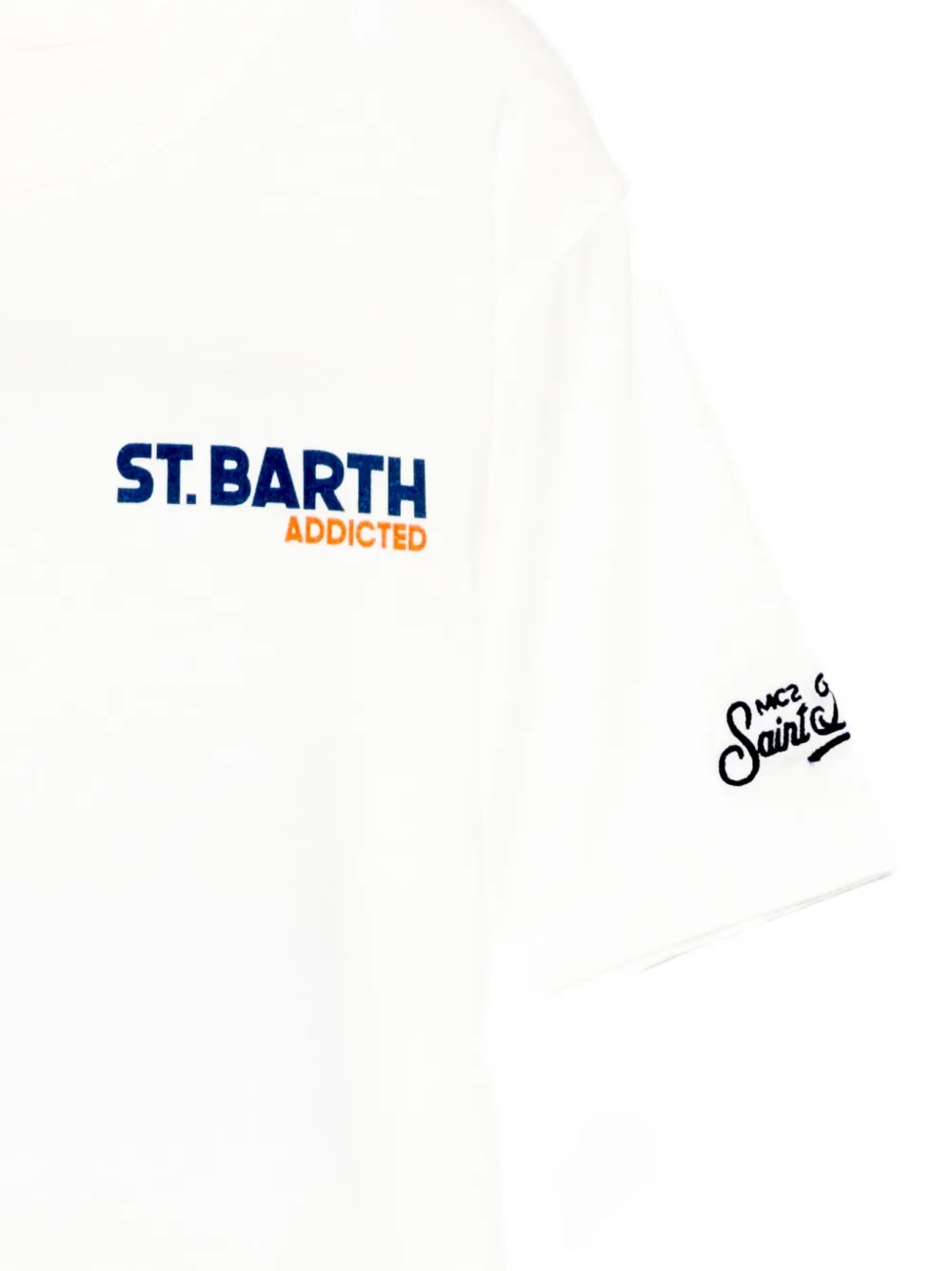 Mc2 Saint Barth St. Barth T-shirt In White
