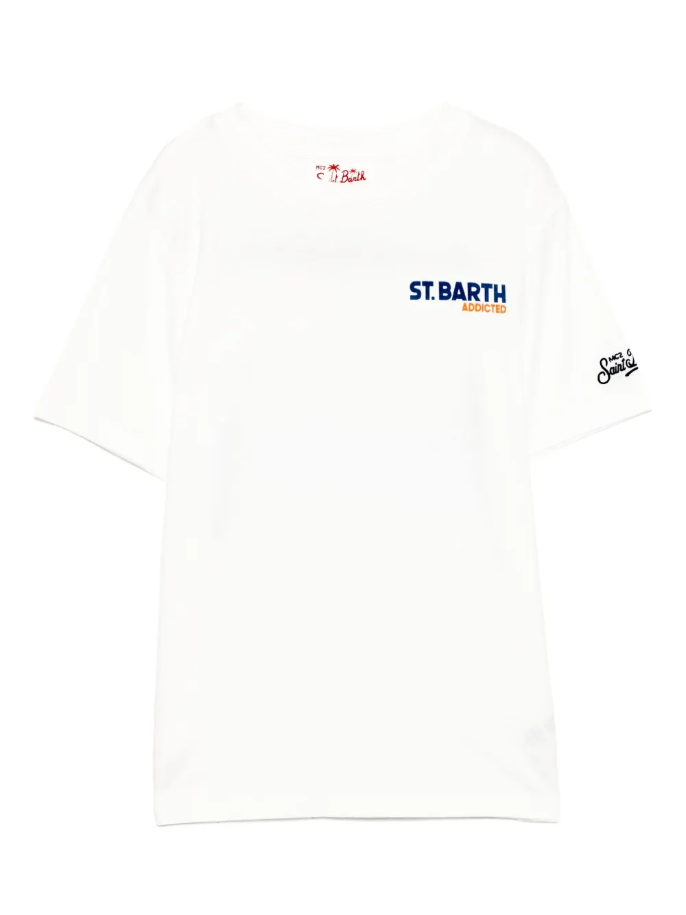 MC2 Saint Barth Kids St. Barth Tシャツ - ホワイト MC2 Saint Barth Kids St. Barth Tシャツ - ホワイト