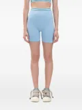 Casablanca ribbed seamless shorts - Blue