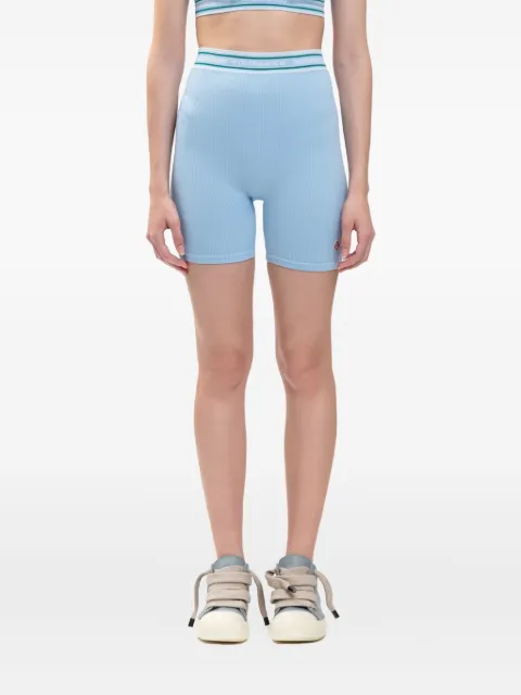 Casablanca ribbed seamless shorts