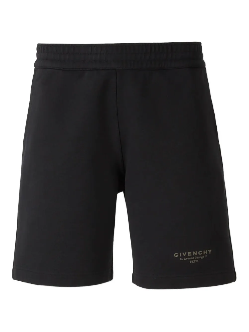 Givenchy logo-print track shorts | negro | Image 1