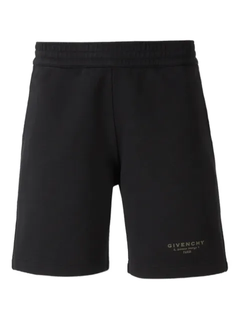 Givenchy logo-print track shorts