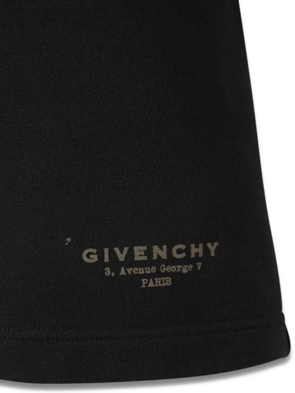 Givenchy Trainingsshorts met logoprint Zwart