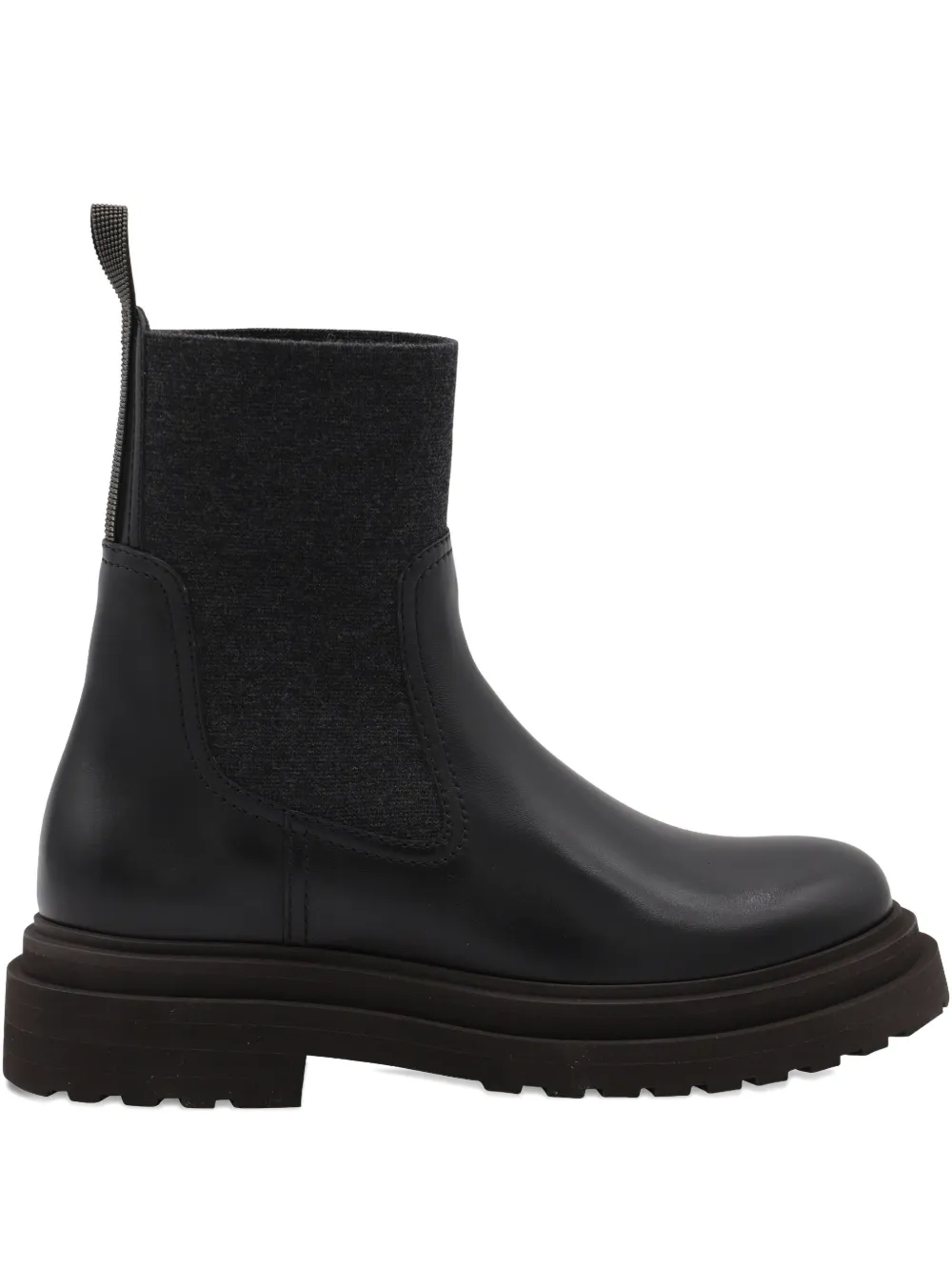 Brunello Cucinelli platform Chelsea boots | Black | Image 1