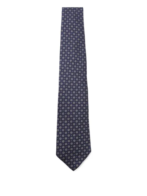 Canali corbata con motivo geométrico