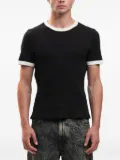 Marni Ribbed Ringer T-shirt - Black