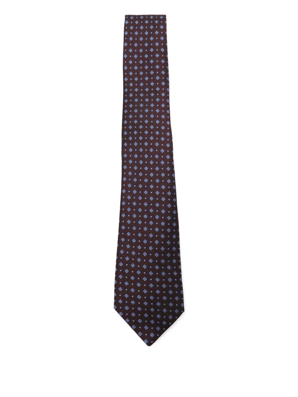 Canali patterned tie Blauw