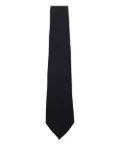Canali wool tie - Black