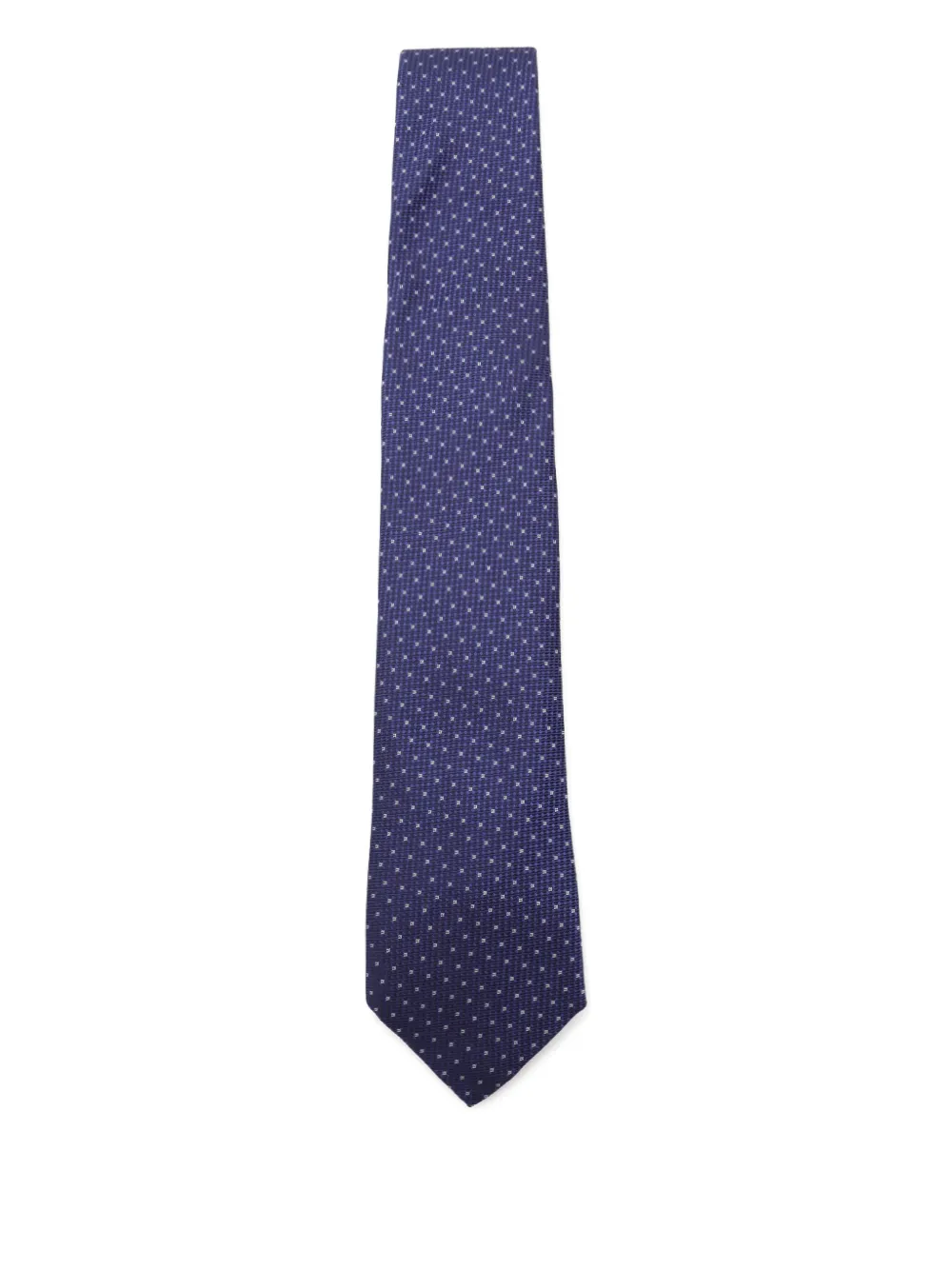 Canali geometric-pattern tie Blauw