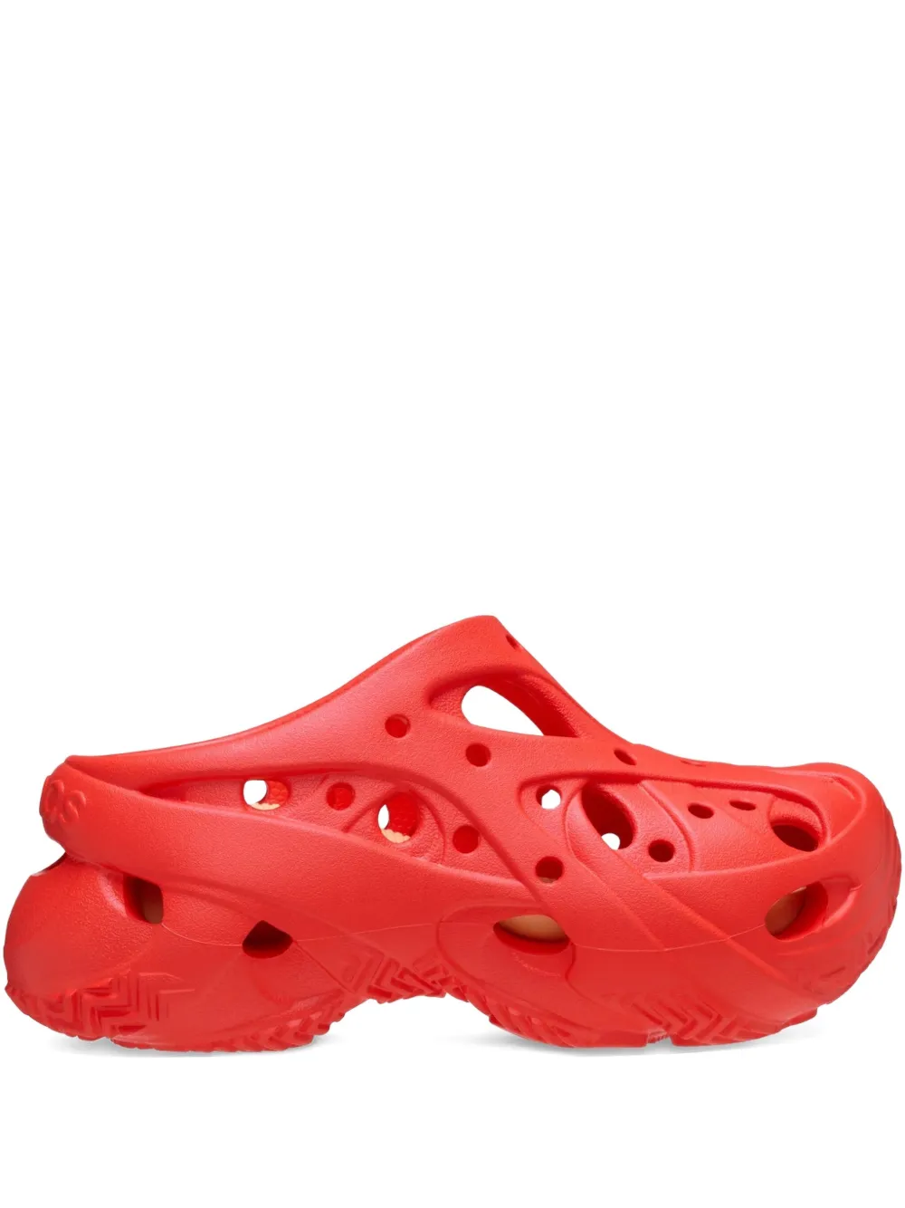 Crocs Caged "Starfish" mules Red