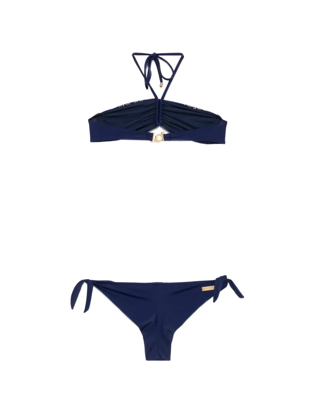 Balmain Verfraaide bikini Blauw