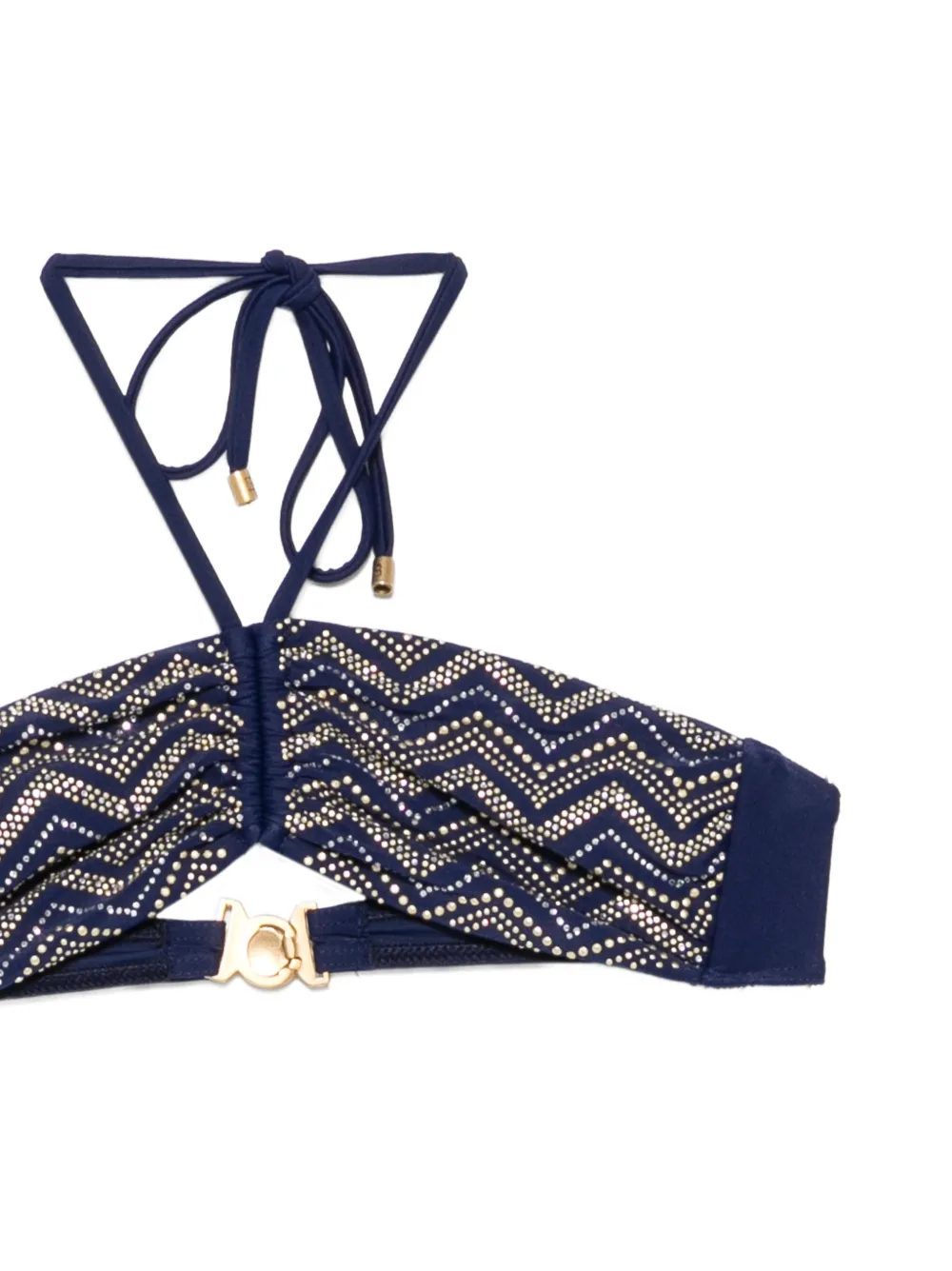 Balmain Verfraaide bikini Blauw