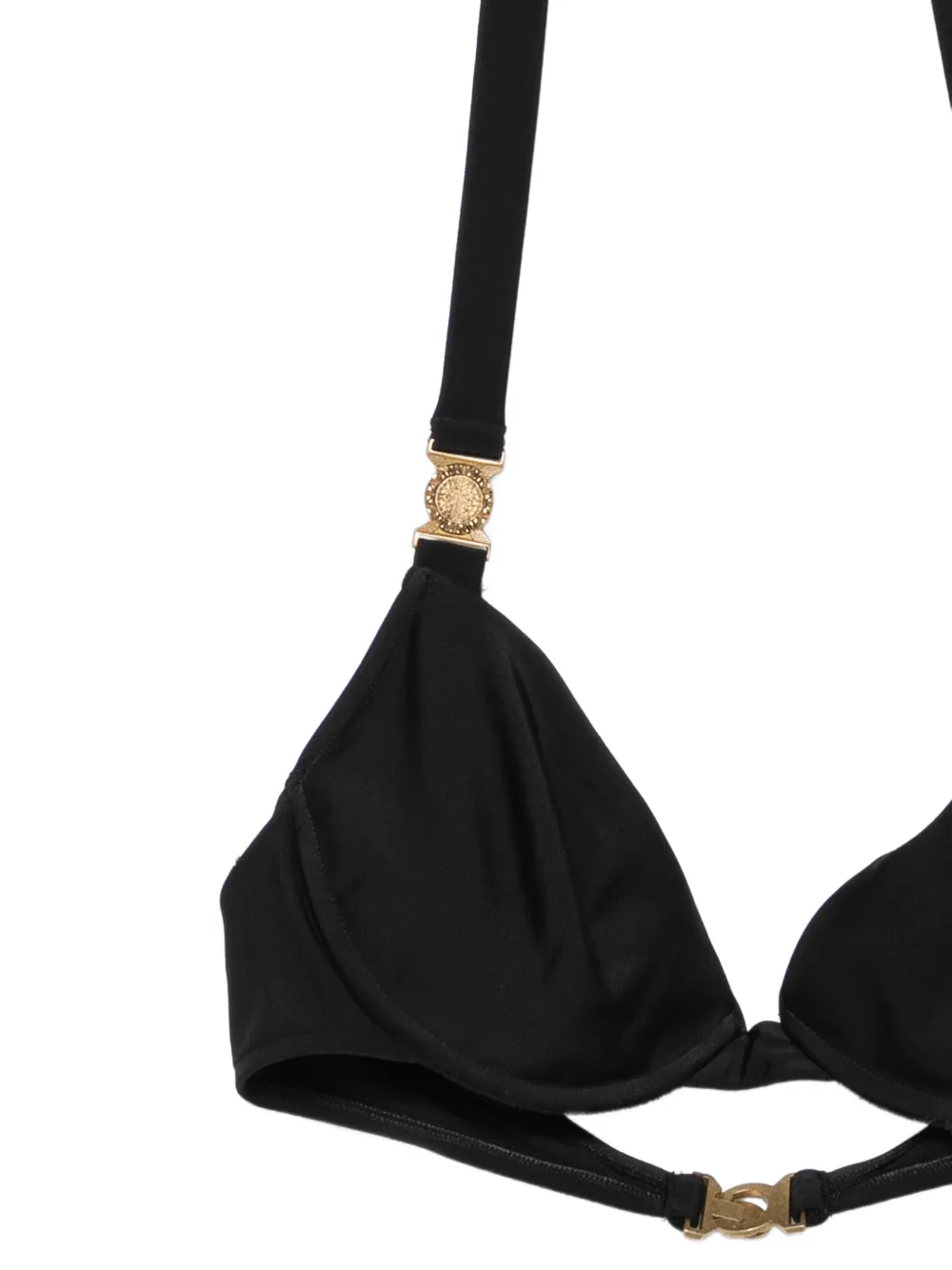 Balmain Bikini met halternek Zwart