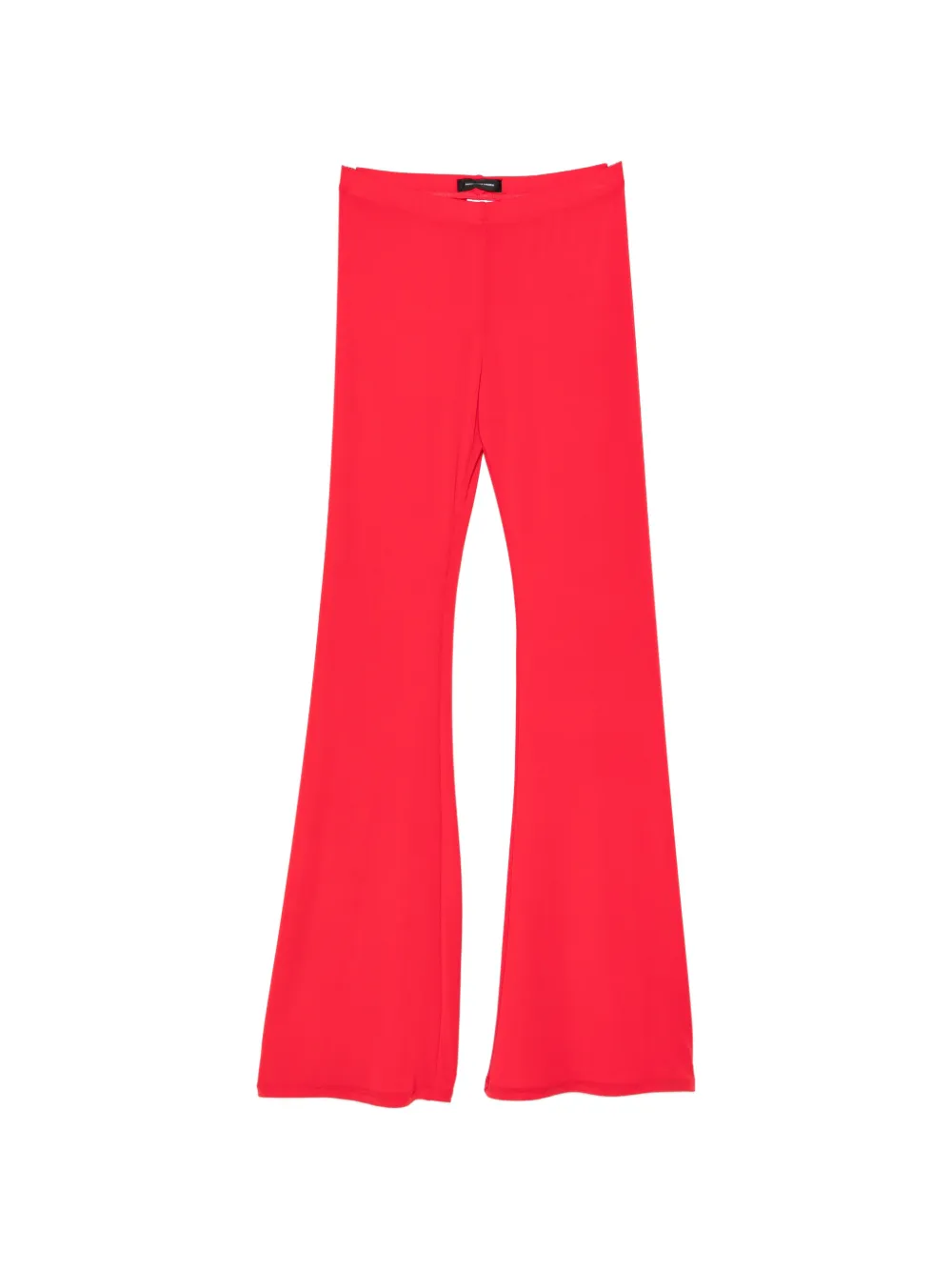 ALESSANDRO LEGORA elasticated-waist flared trousers - Rot