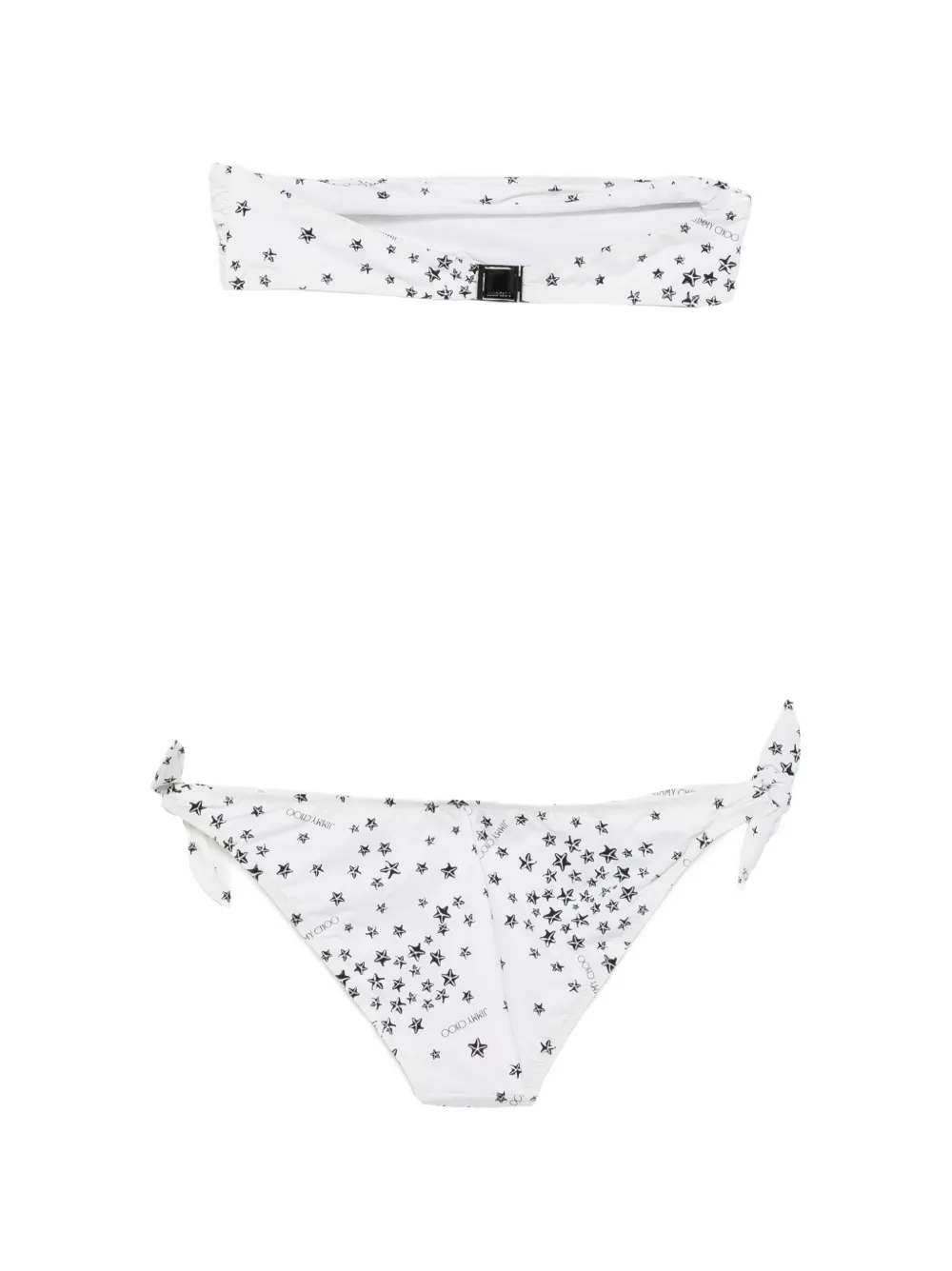 Jimmy Choo Bikini met sterrenprint Wit