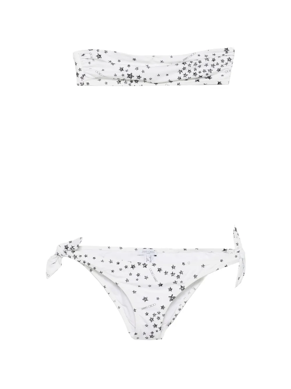 Jimmy Choo Bikini con stampa - Bianco