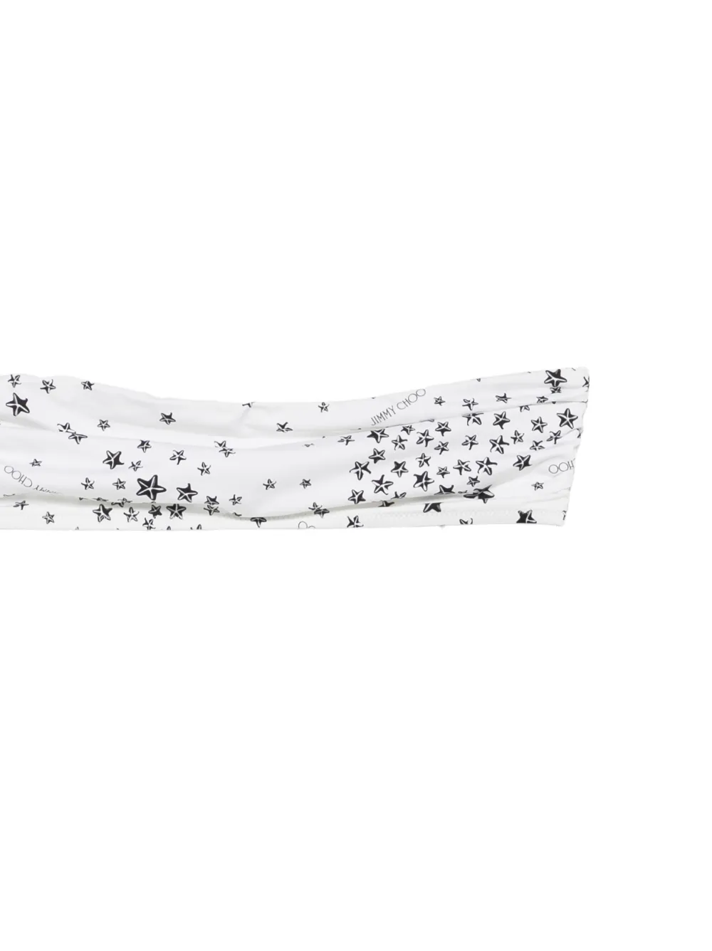 Jimmy Choo Bikini met sterrenprint Wit