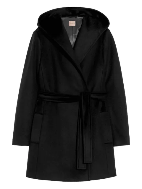Pennyblack hooded belted coat