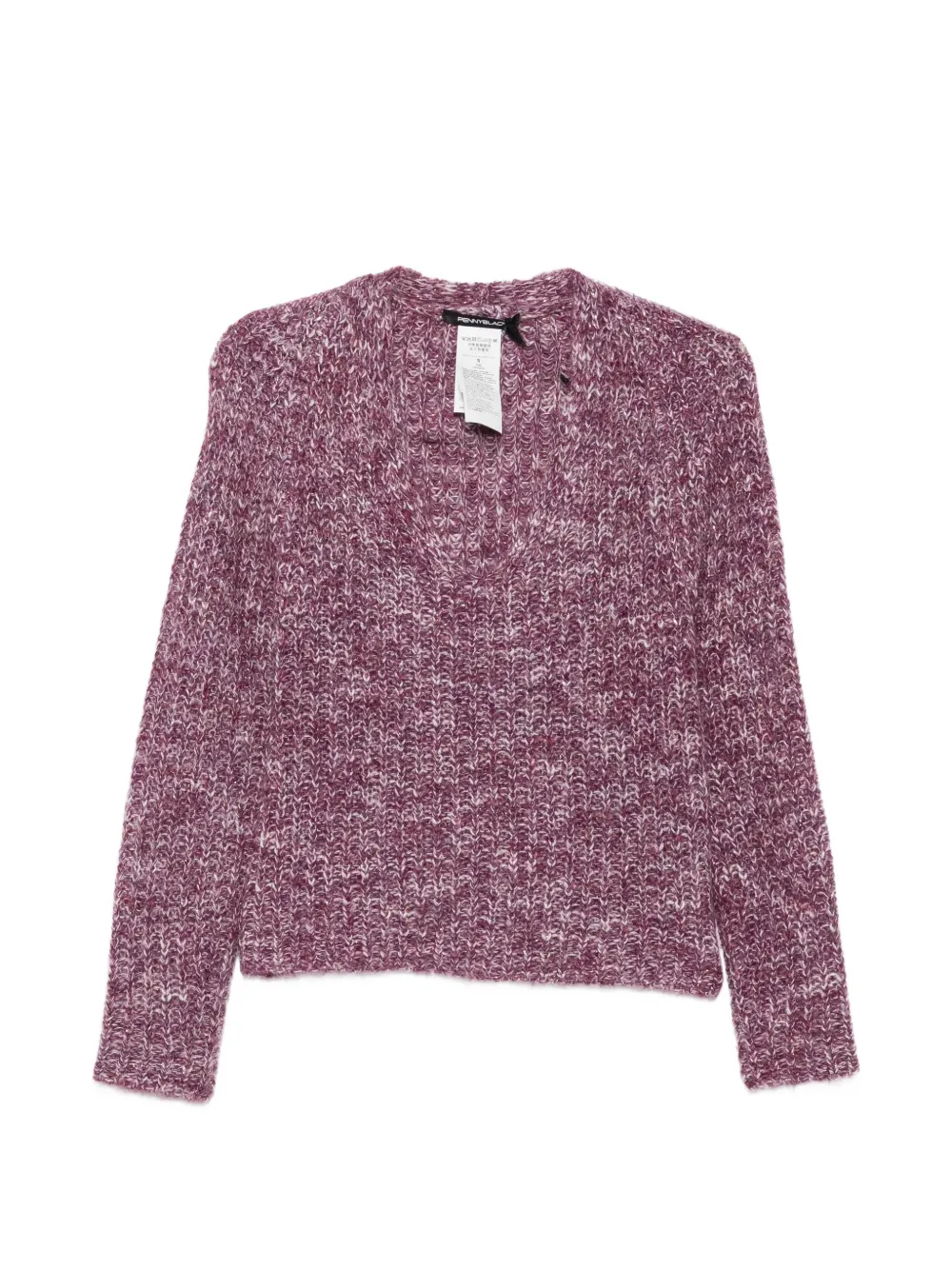 Pennyblack V-neck Sweater In Purple