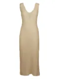 Akep textured dress - Neutrals