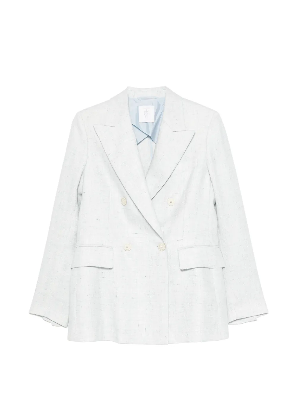Eleventy double-breasted peak-lapel blazer - Blau