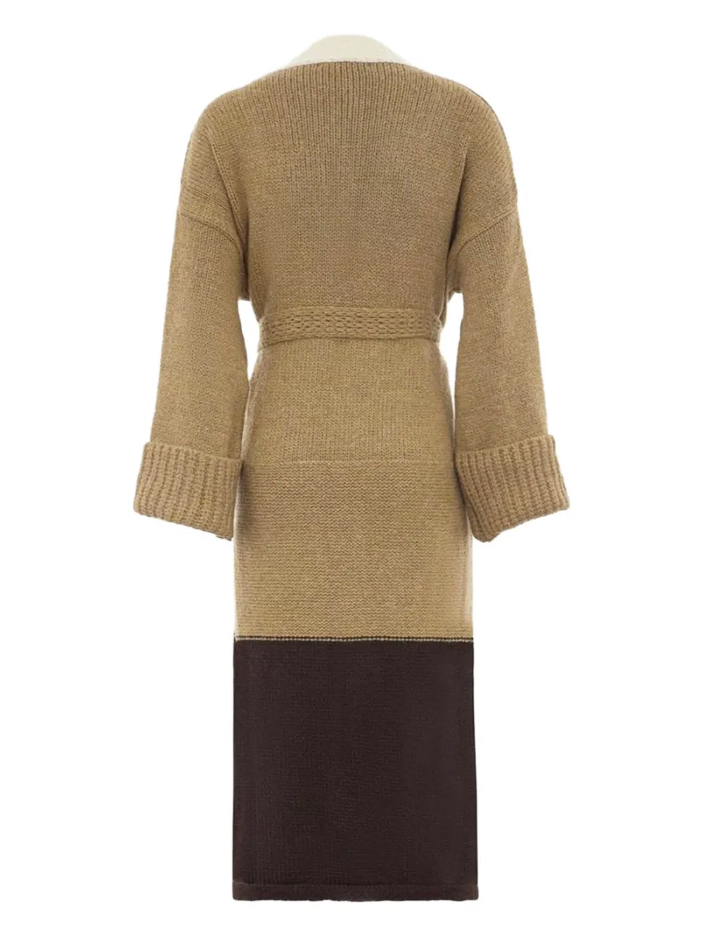 Akep colour-block belted coat | Single Breasted Coats | Image 2