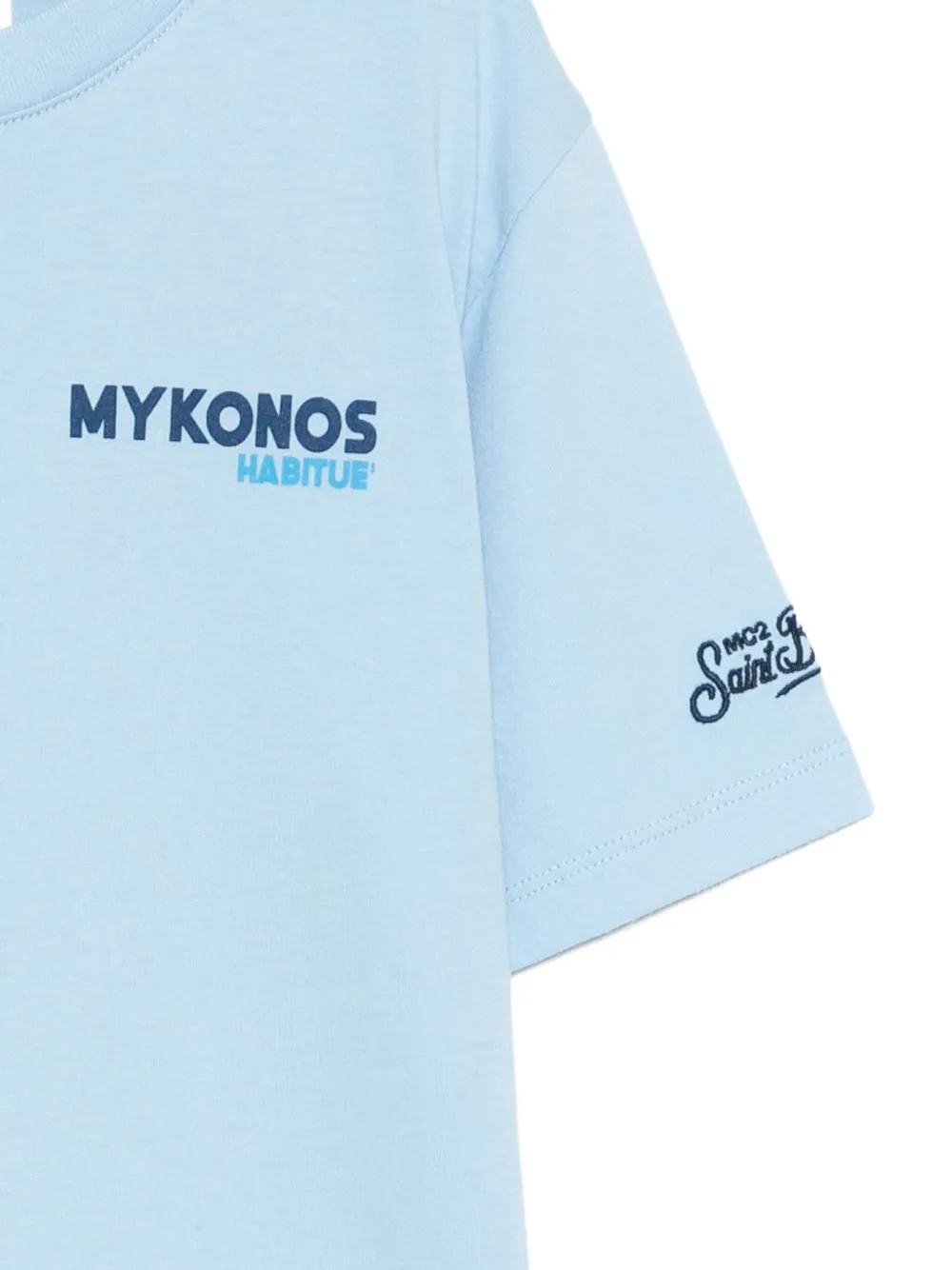 Mc2 Saint Barth Mykonos T-shirt In Blue