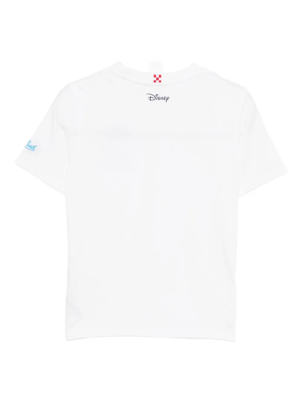 MC2 Saint Barth Kids T-shirt met borduurwerk Wit