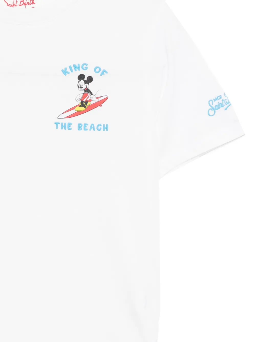  Mc2 Saint Barth Kids Embroidered T-shirt - White 