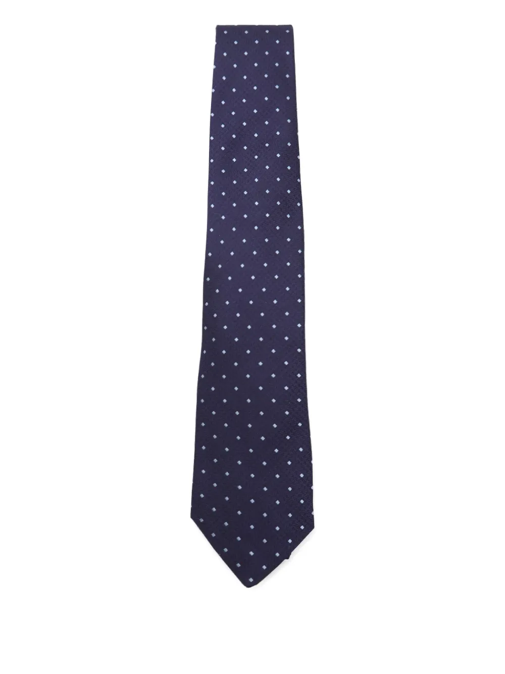 Canali diamond-pattern tie Blauw