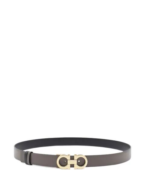Ferragamo Gancini buckle leather belt