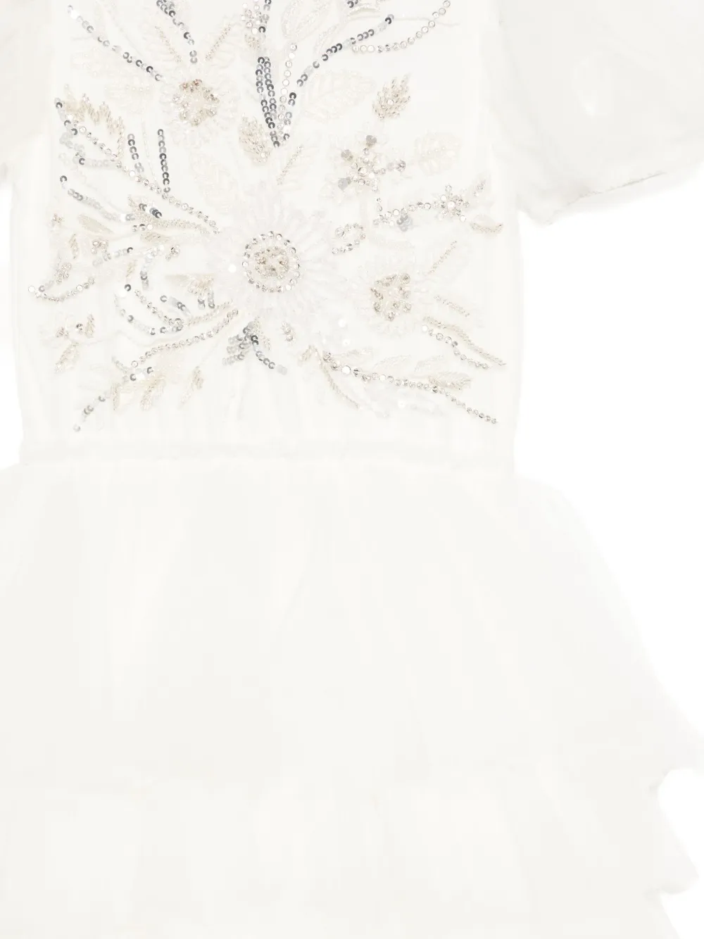 Tutu Du Monde Orchid jurk met tutu Wit
