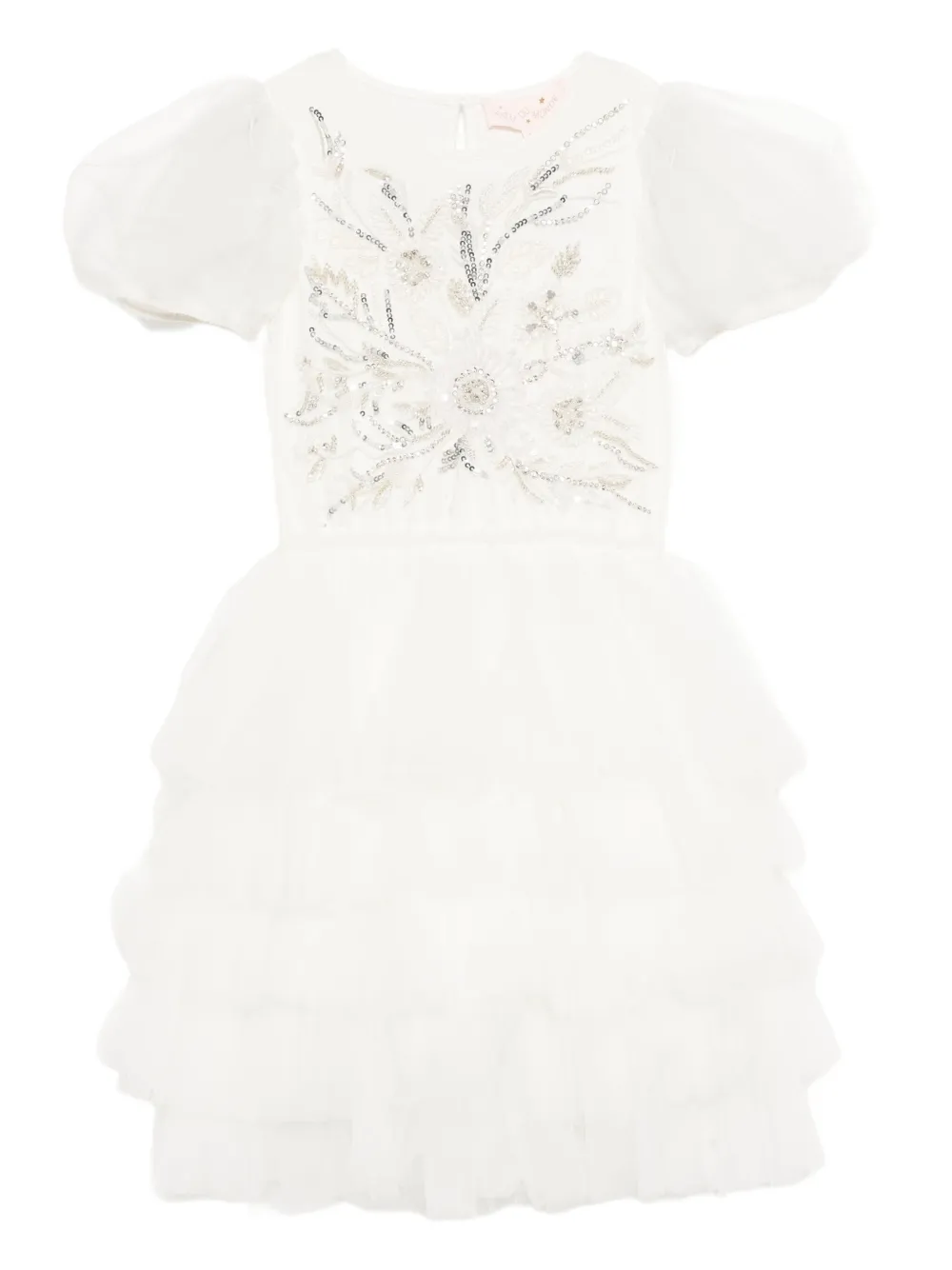 Tutu Du Monde Orchid jurk met tutu Wit