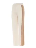 Akep side-stripe straight trousers - Neutrals