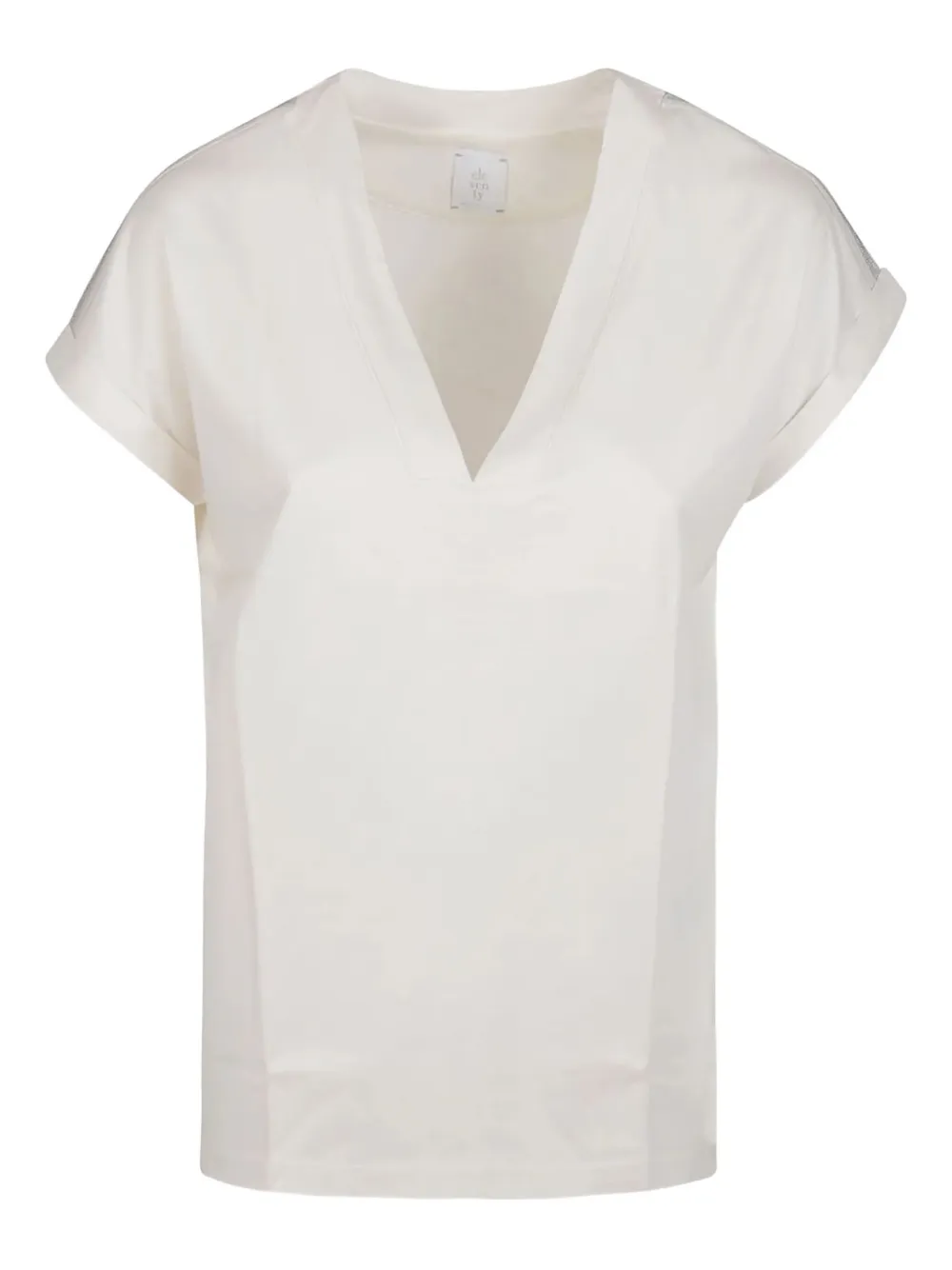 Eleventy playera con puños | blanco | Image 1