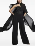 ALESSANDRO LEGORA embellished wide-leg jumpsuit - Black