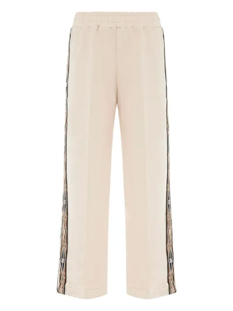 Akep embroidered-panel sweatpants