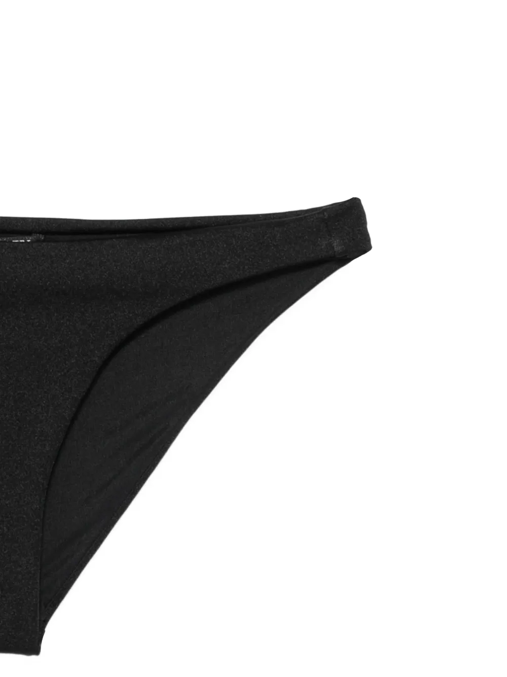 Balmain Bandeau bikini met ritsdetail Zwart