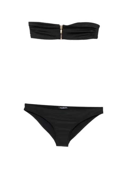 Balmain zip-fastening bikini
