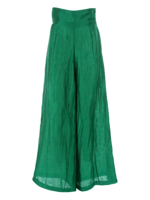Akep crinkled-effect palazzo pants