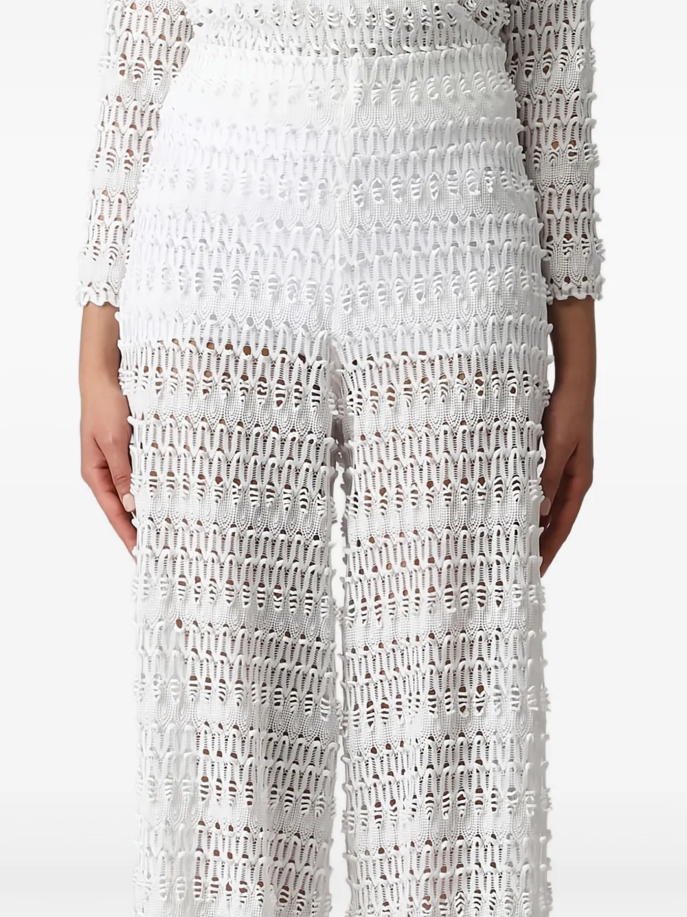 Hanita crochet-lace trousers | High Waisted Pants | Image 2