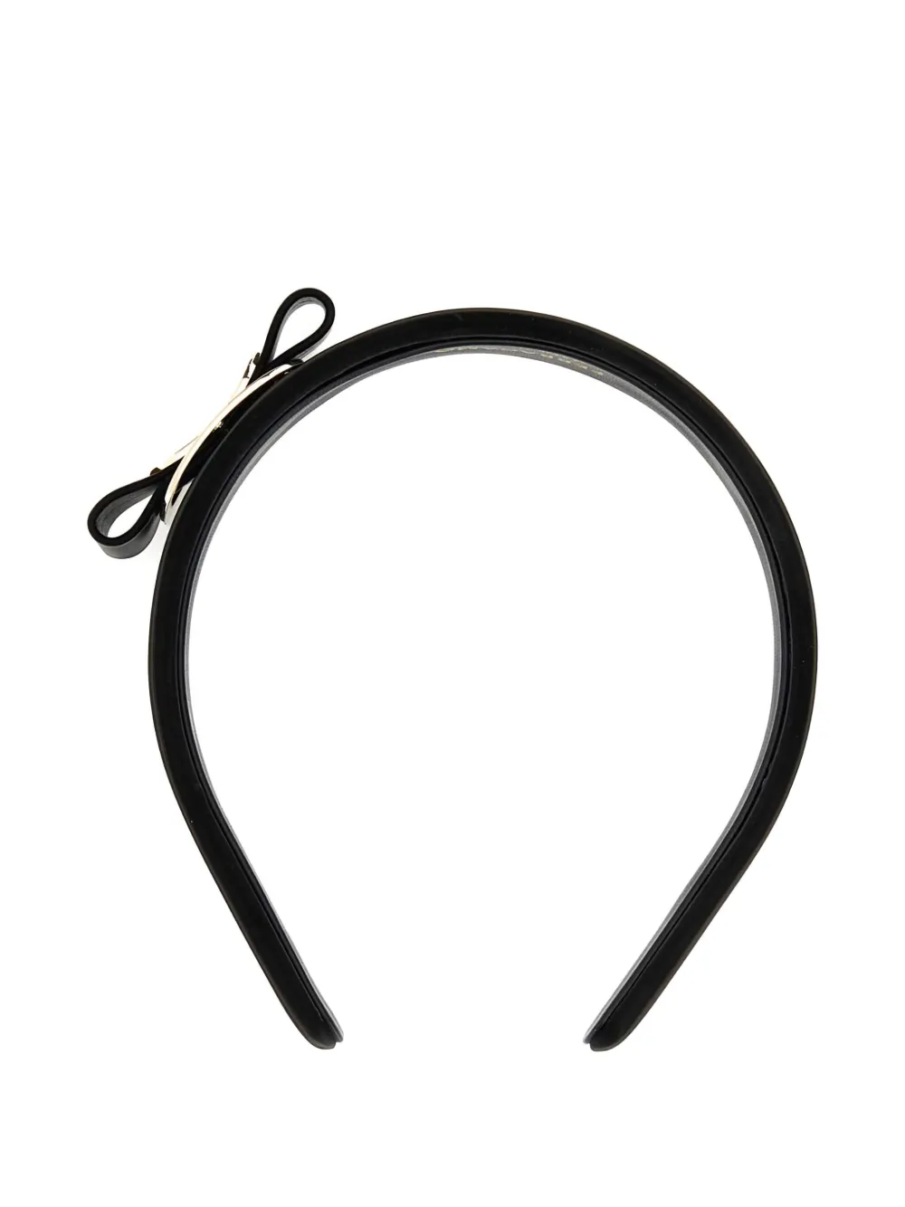 Ferragamo bow-embellished headband Zwart