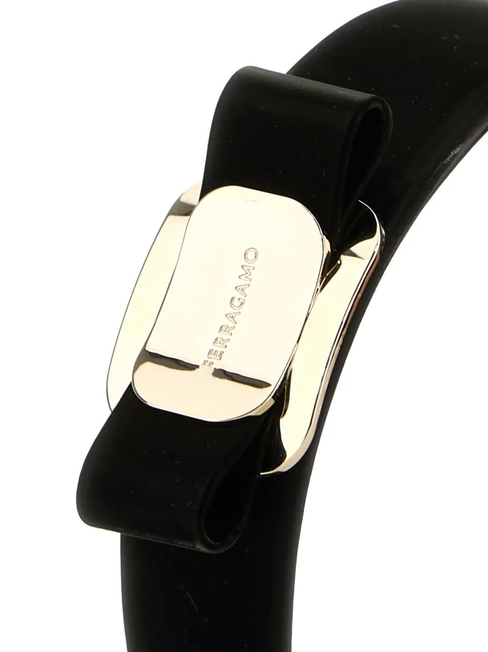 Ferragamo bow-embellished headband Zwart