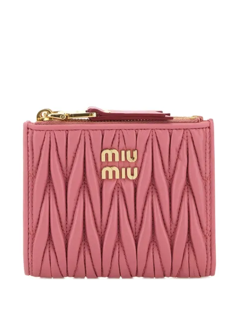 Miu Miu Portafoglio piccolo in pelle matelassé
