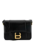 Balenciaga Hourglass Flap Bag leather bag - Black